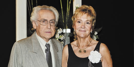 Médico do Hospital Regional, Odilmar de Almeida Luz, e sua Rita